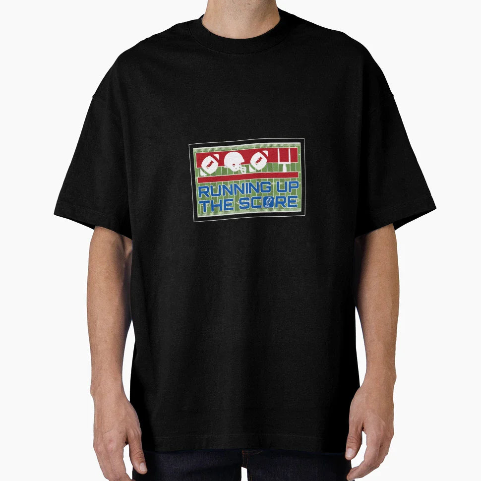 Running Up Score Podcast Logo T-Shirt - Aesthetic Graphic for Adults