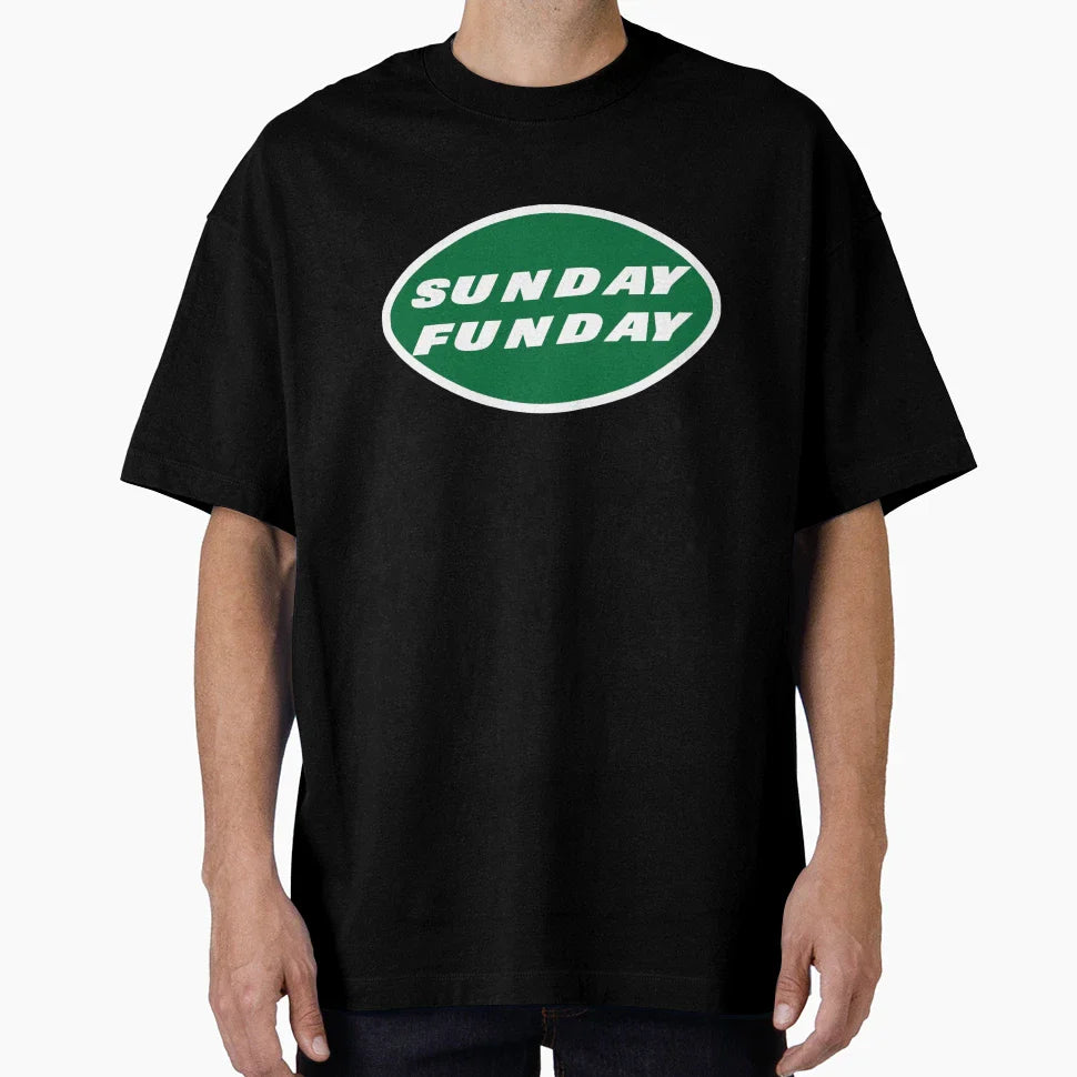 Jets Sunday Funday Logo T-Shirt - Casual Everyday Wear for Adults