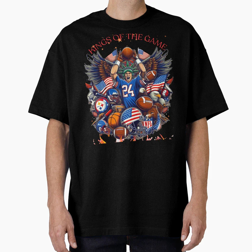 Kings T-Shirt - Custom Art Print Men Women