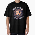 Who Would Jesus Draft Christian Fantasy T-Shirt - Unique Graphic Men Women