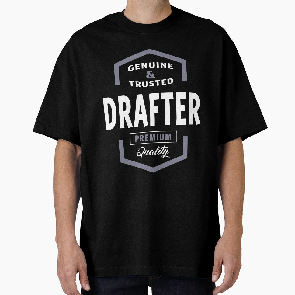 Genuine Drafter Gift T-Shirt - Aesthetic Graphic Unisex