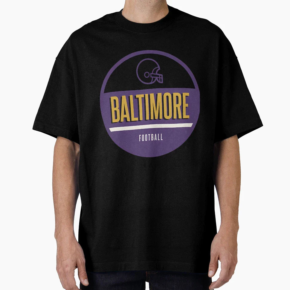 Baltimore Football T-Shirt - Aesthetic Graphic Unisex