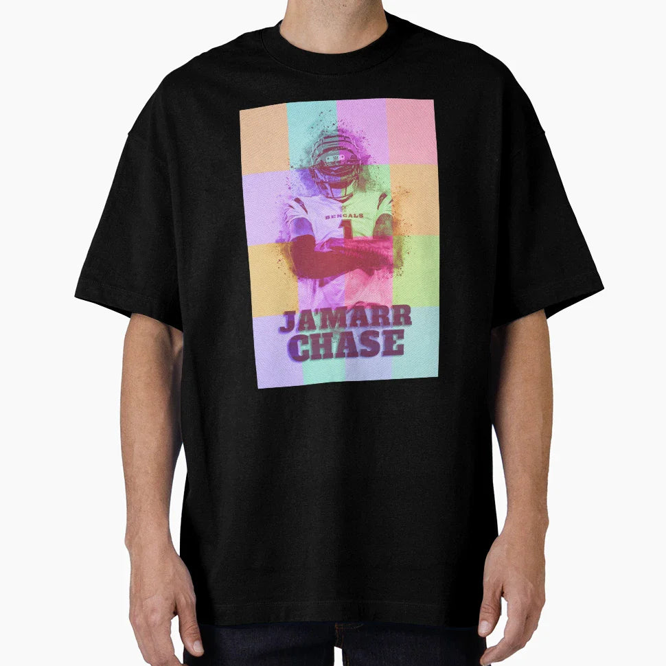 Jamarr Chase T-Shirt - Graphic Print Unisex