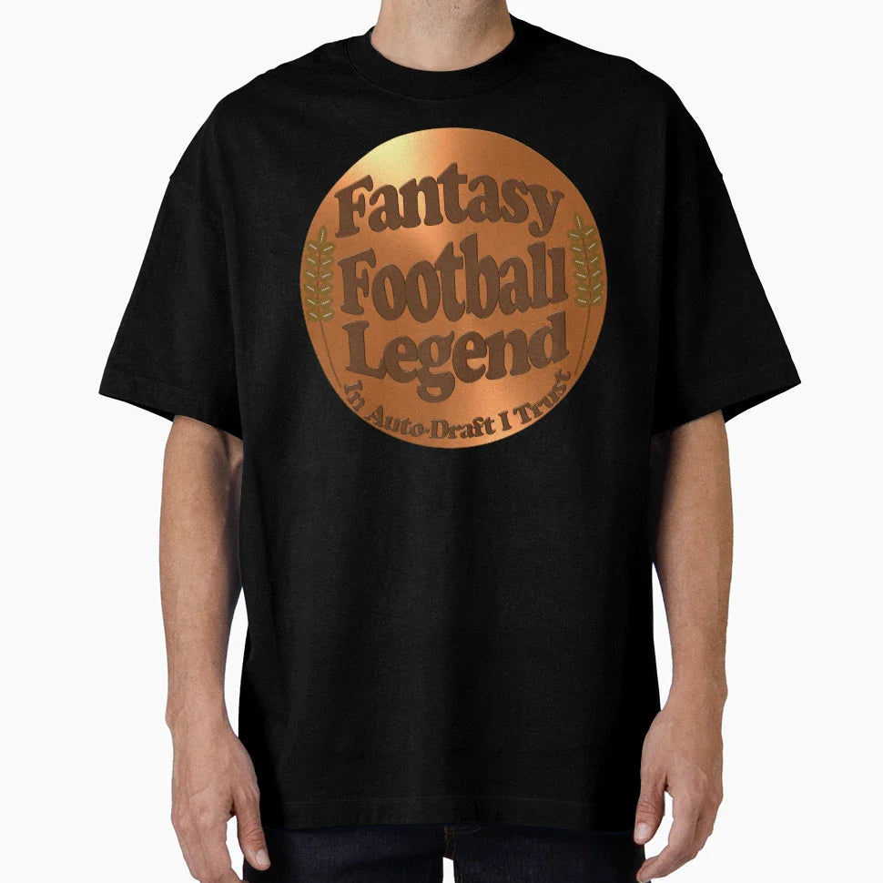 Fantasy Football Legend T-Shirt - Novelty Apparel for Adults