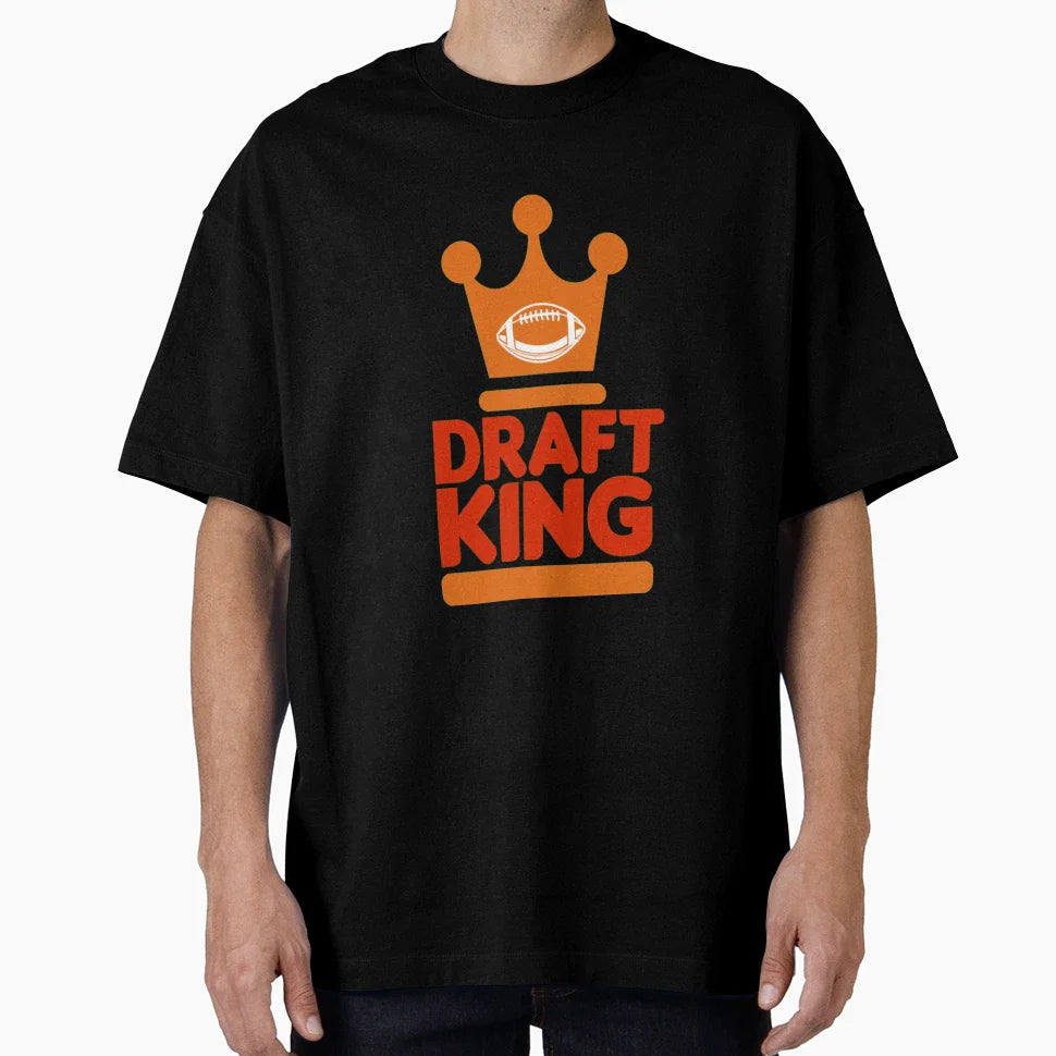 Fantasy Football Draft Party T-Shirt - Casual Everyday Wear Unisex