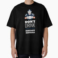 Dont Drink And Draft Fantasy T-Shirt - Streetwear Style for Adults