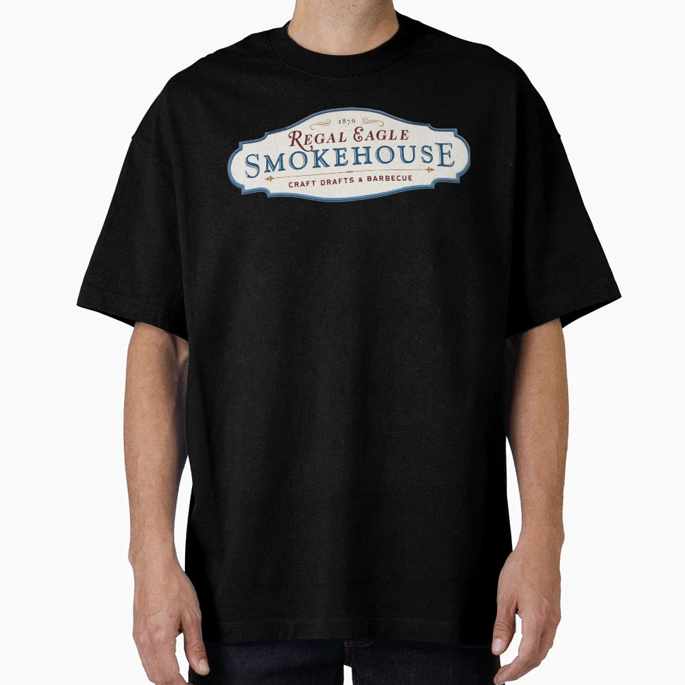 Regal Eagle Smokehouse Craft Drafts T-Shirt - Novelty Apparel Unisex