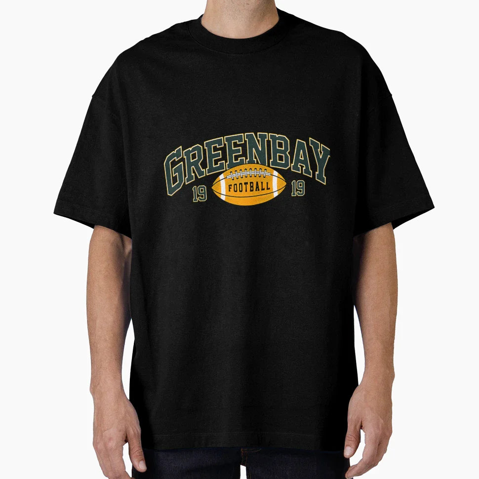 Green Bay Football Varsity T-Shirt - Novelty Apparel Men Women