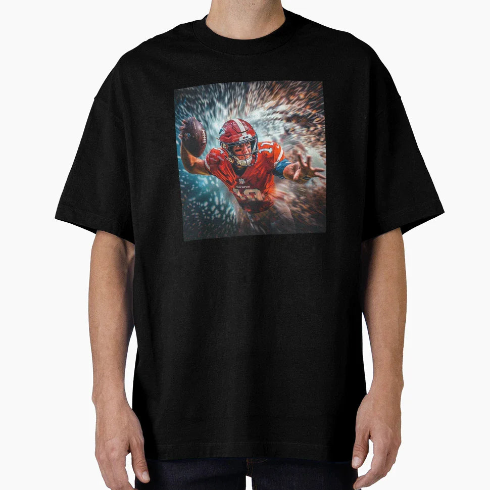 Nfl Quarterback T-Shirt - Streetwear Style Men Women