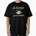 Sundays We Watch Football Daddy T-Shirt - Custom Art Print for Adults