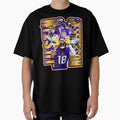 JJ Football Star Artwork T-Shirt - Trendy Graphic for Adults