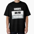 Sundays Are Raiders T-Shirt - Minimalist Print Unisex