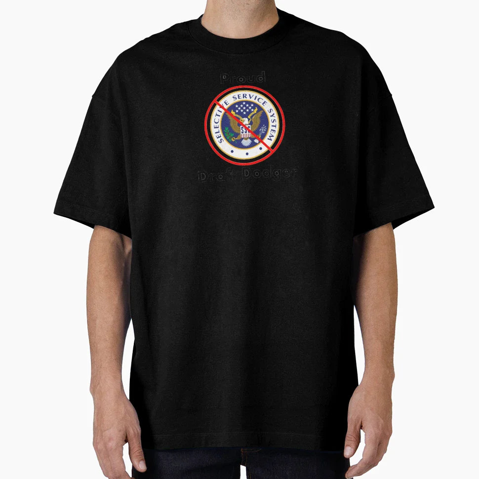 Draft Dodger Pride T-Shirt - Unique Graphic Unisex