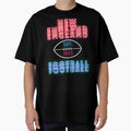 New England Football Throwback 80S T-Shirt - Aesthetic Graphic Unisex