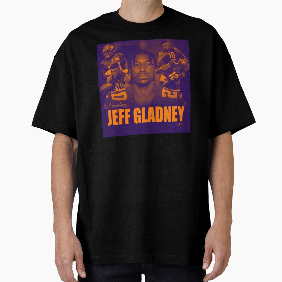 Remembering Jeff Gladney T-Shirt - Custom Art Print for Adults