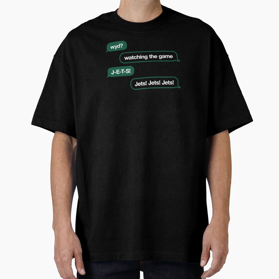 Wyd Text Message T-Shirt - Minimalist Print for Adults