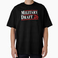Military Draft 2026 Anti War T-Shirt - Custom Art Print for Adults