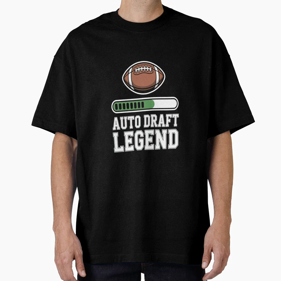 Fantasy Football Auto Draft Legend T-Shirt - Novelty Apparel Unisex