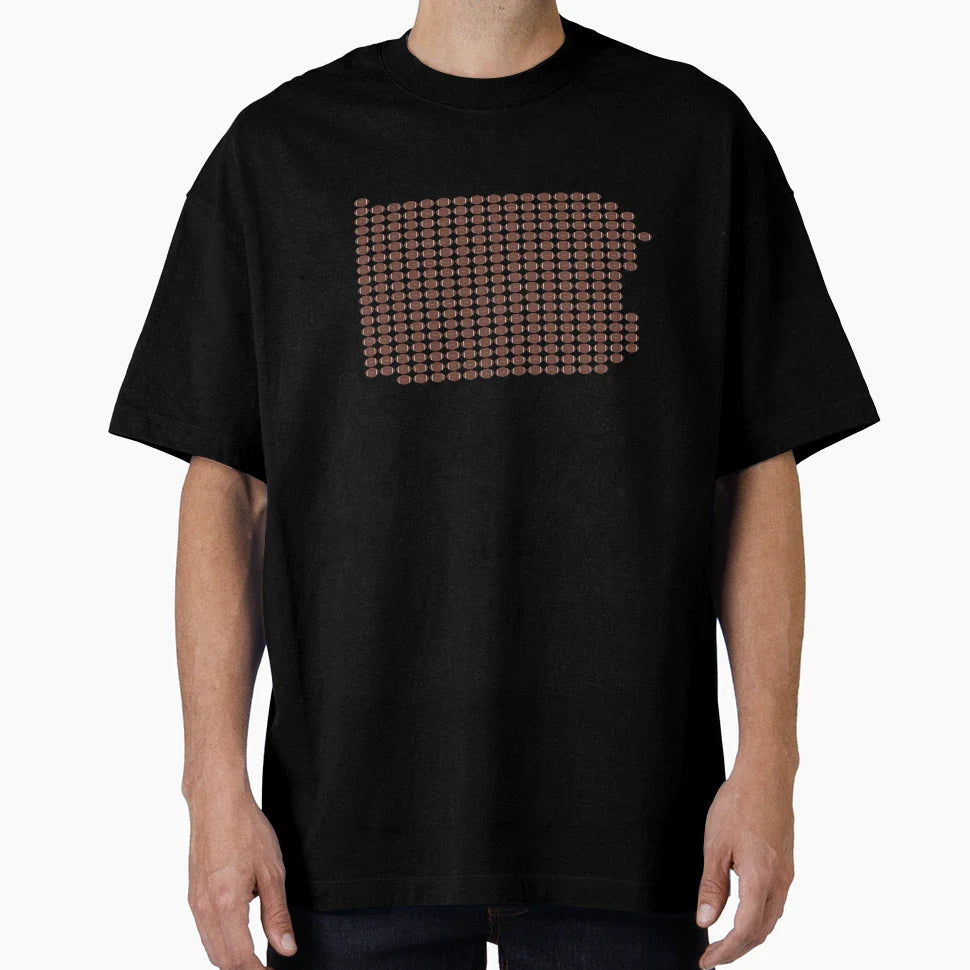 Pennsylvania Football Fill T-Shirt - Fun Novelty Design Unisex