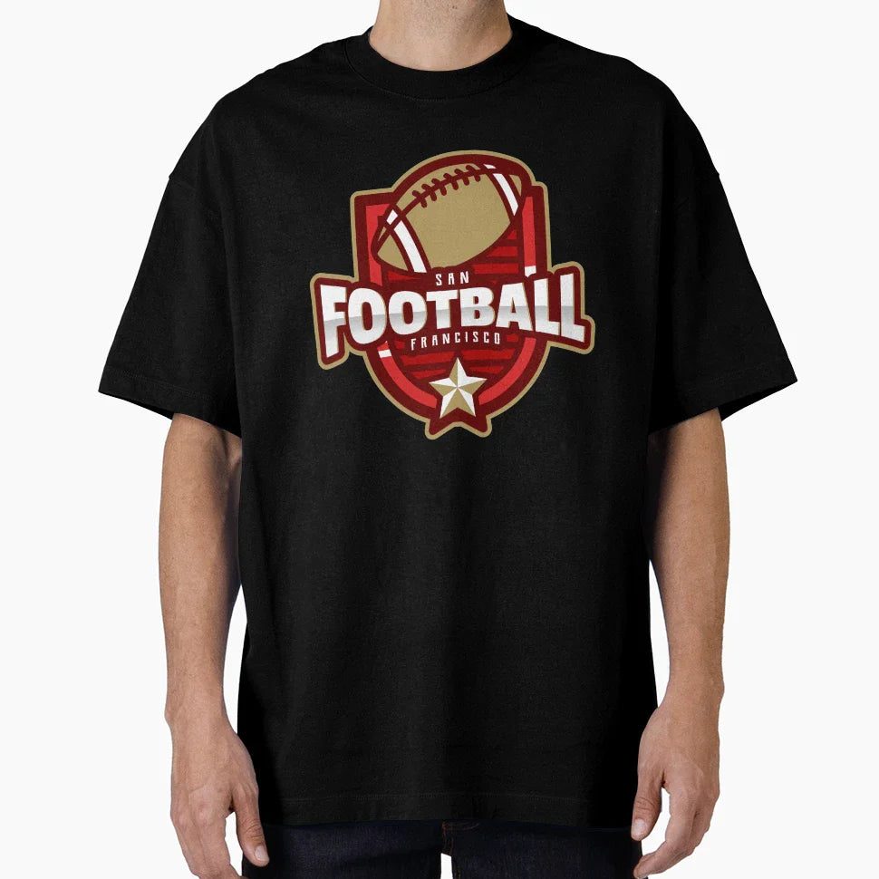 San Francisco Football T-Shirt - Novelty Apparel Unisex
