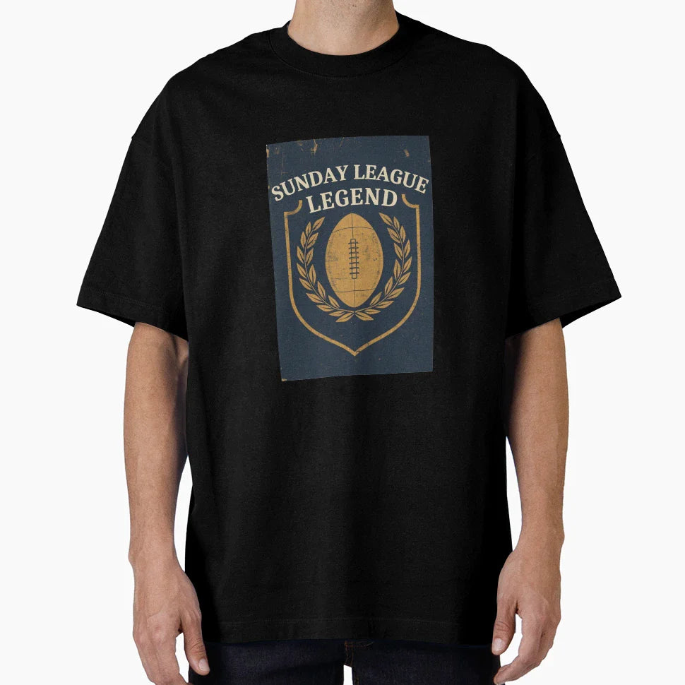 Sunday League Legend Funny Football T-Shirt - Aesthetic Graphic Men Women