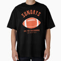 Sundays Are Touchdowns And Trash T-Shirt - Casual Everyday Wear for Adults