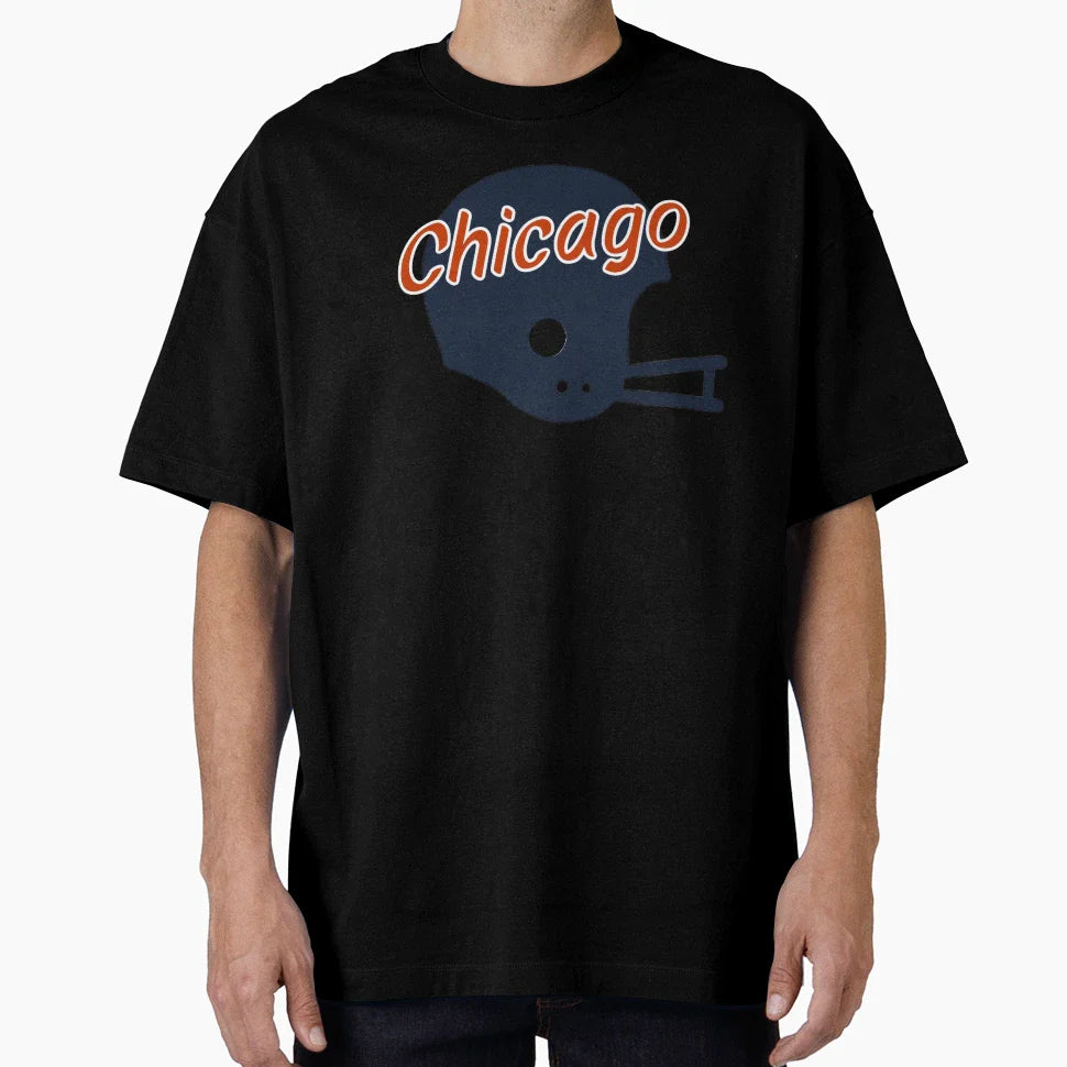 Chicago Football T-Shirt - Minimalist Print Unisex