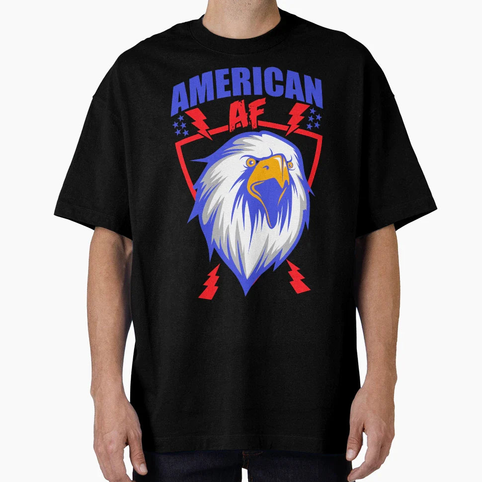 American Veteran T-Shirt - Streetwear Style Men Women