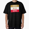 Sundays Are Football T-Shirt - Minimalist Print for Adults