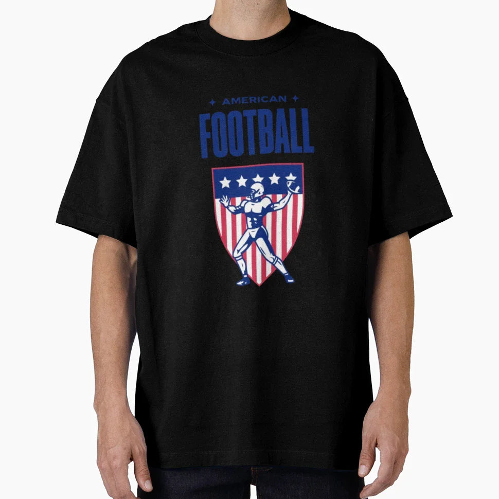 American Football Best Friends And T-Shirt - Minimalist Print Unisex
