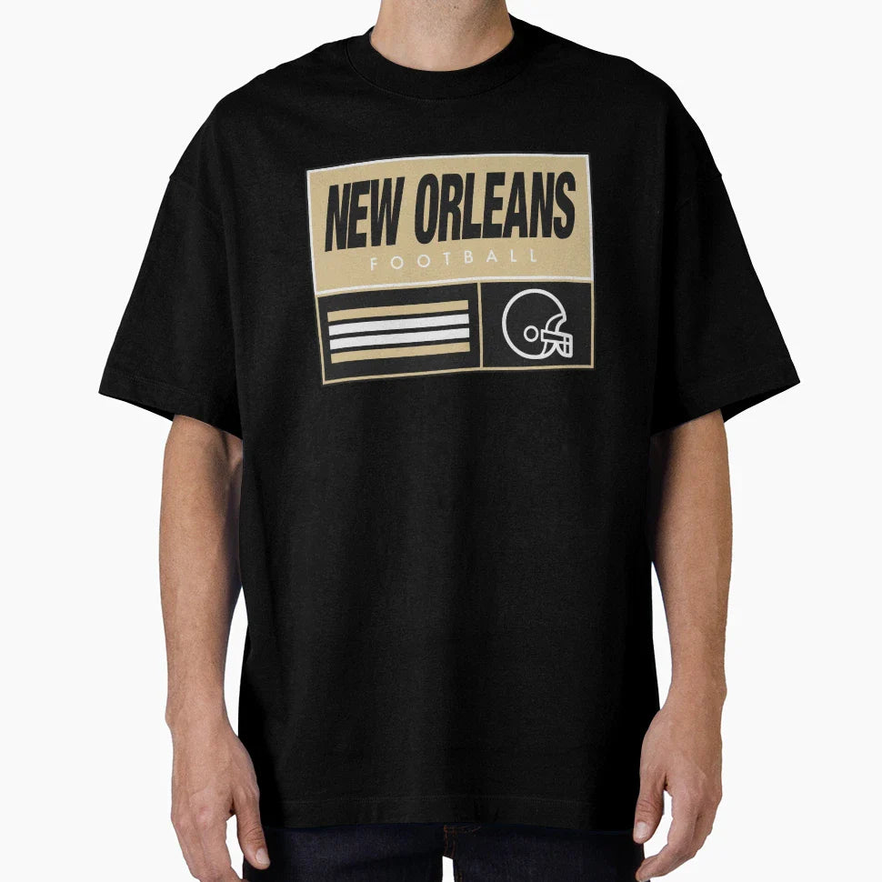 New Orleans Football T-Shirt - Casual Everyday Wear Men Women