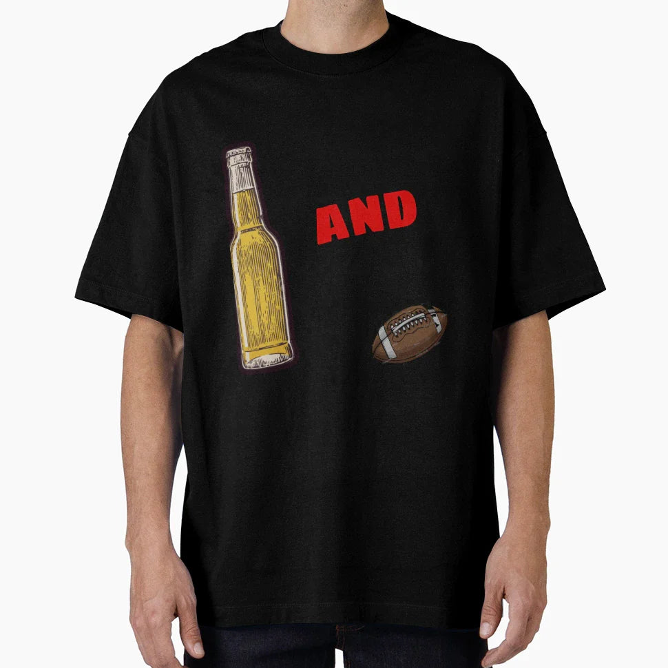 I Drink And Draft T-Shirt - Novelty Apparel for Adults