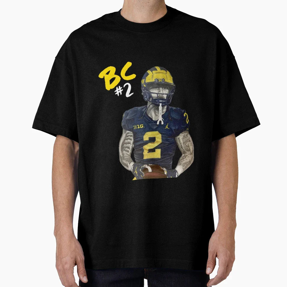 Blake Corum Signature T-Shirt - Unique Graphic for Adults