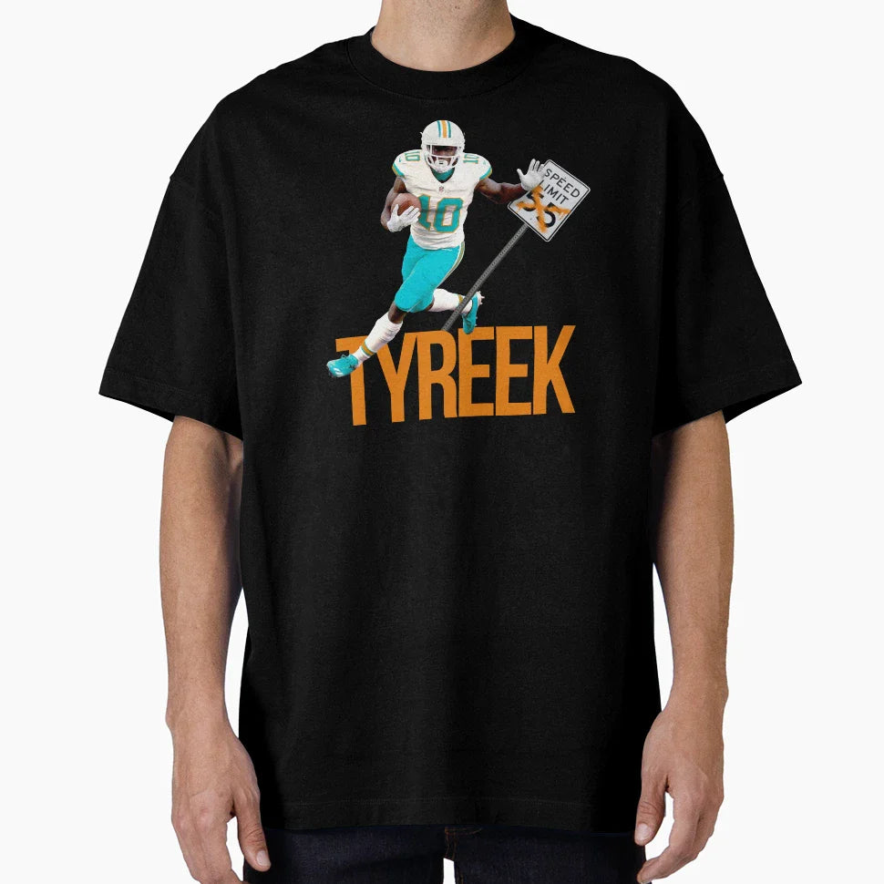 Tyreek No Speed Limit Miami T-Shirt - Aesthetic Graphic Unisex