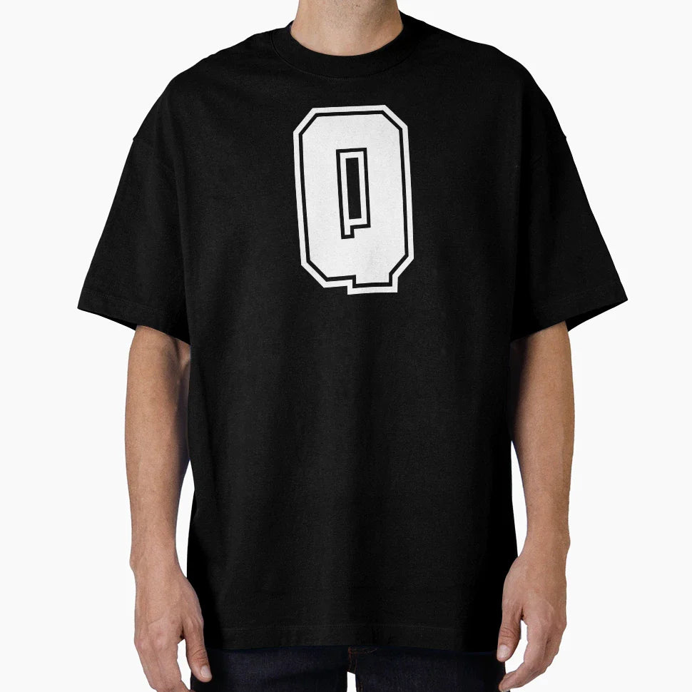 Letter Q T-Shirt - Trendy Graphic Unisex