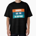 Sundays Are Dolphins Miami Football T-Shirt - Unique Graphic for Adults