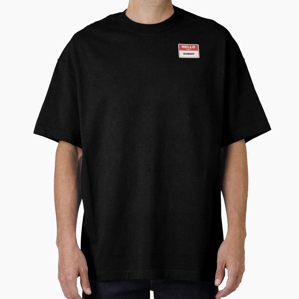 Day Week 7 Sunday T-Shirt - Custom Art Print Men Women