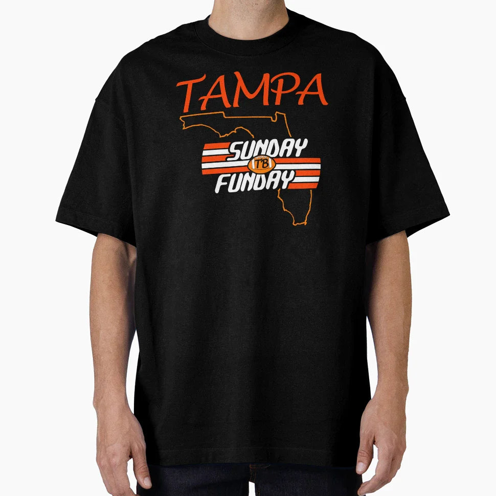 Tampa Bay Pro Football Sundays Are Fun T-Shirt - Minimalist Print Unisex