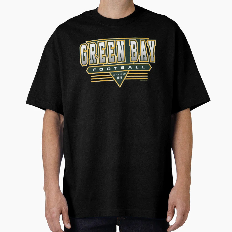 Green Bay Football Packers Inspired T-Shirt - Custom Art Print for Adults