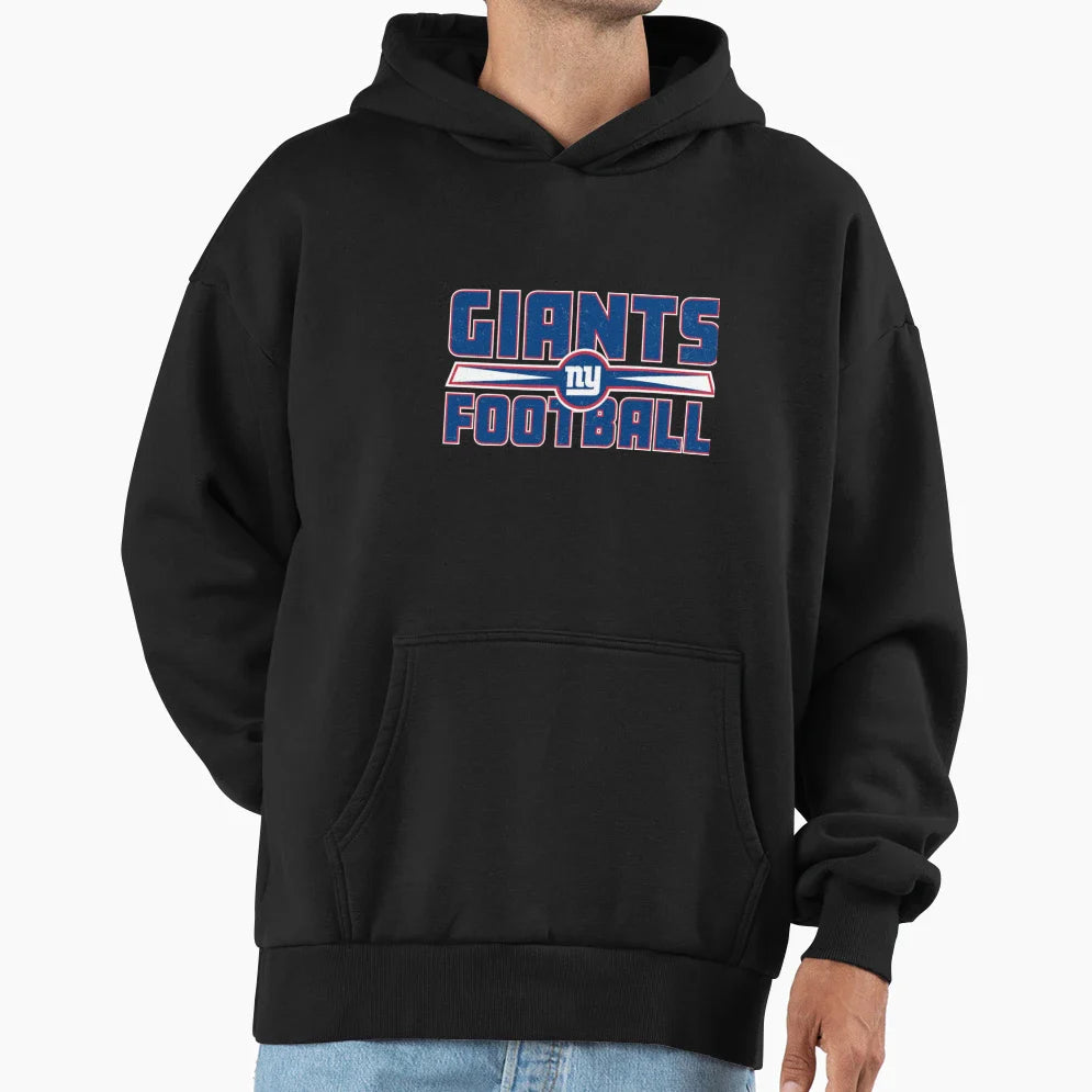 Art New York Giants Hoodie - Trendy Graphic for Adults