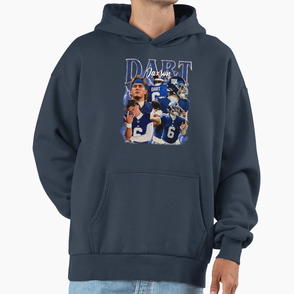 Jaxson Dart Hoodie - Trendy Graphic for Adults