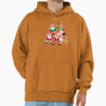 Santa Claus Bowl Hoodie - Fun Novelty Design Men Women