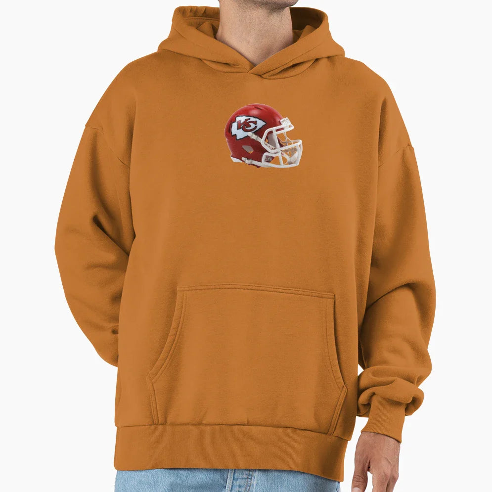 Helmet Chiefs Icon Hoodie - Casual Everyday Wear for Adults