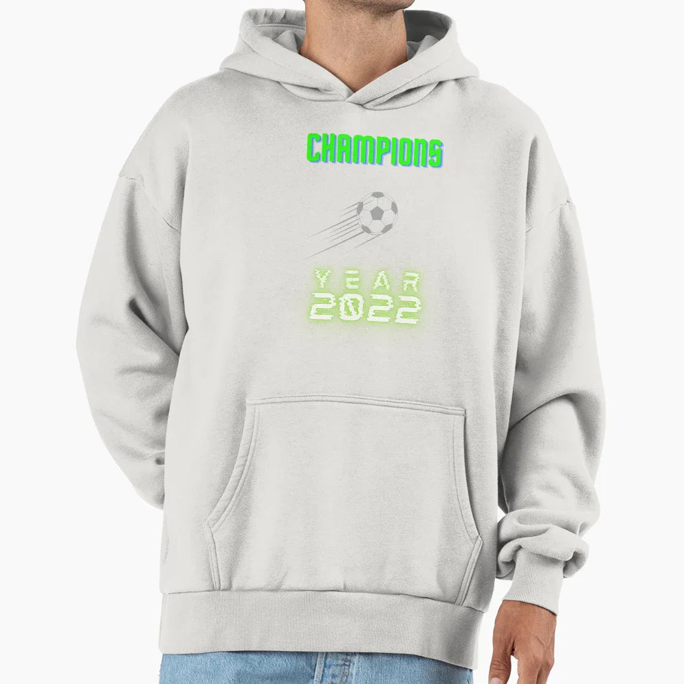 Football Champions T-Shirt - Minimalist Print for Adults