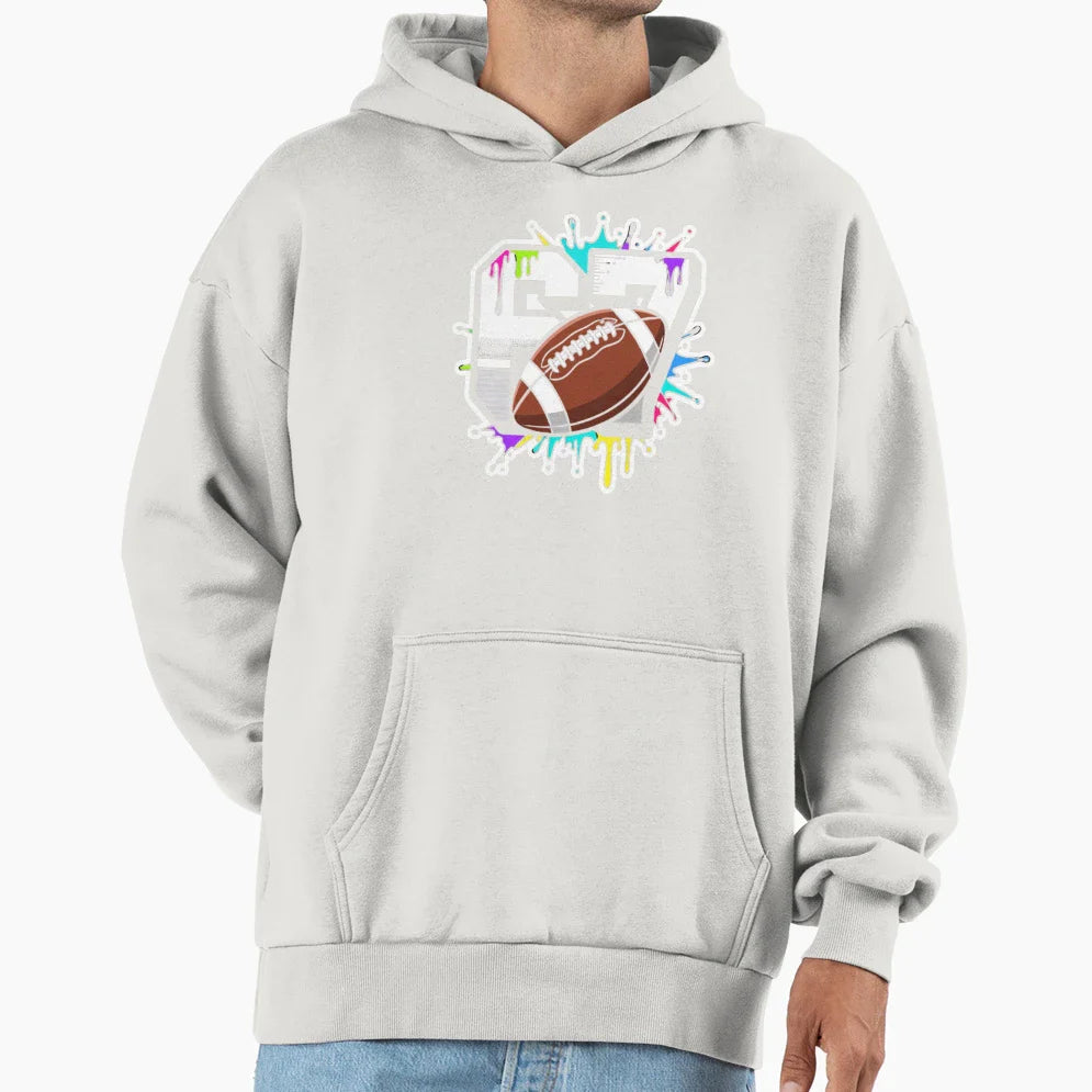 Football 67 Six Seven Meme Funny 6 7 Hoodie - Aesthetic Graphic Men Women