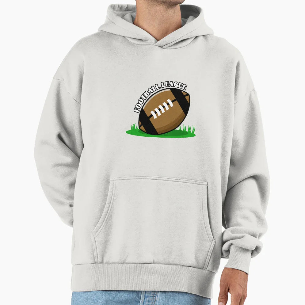 Football League Hoodie - Custom Art Print Unisex
