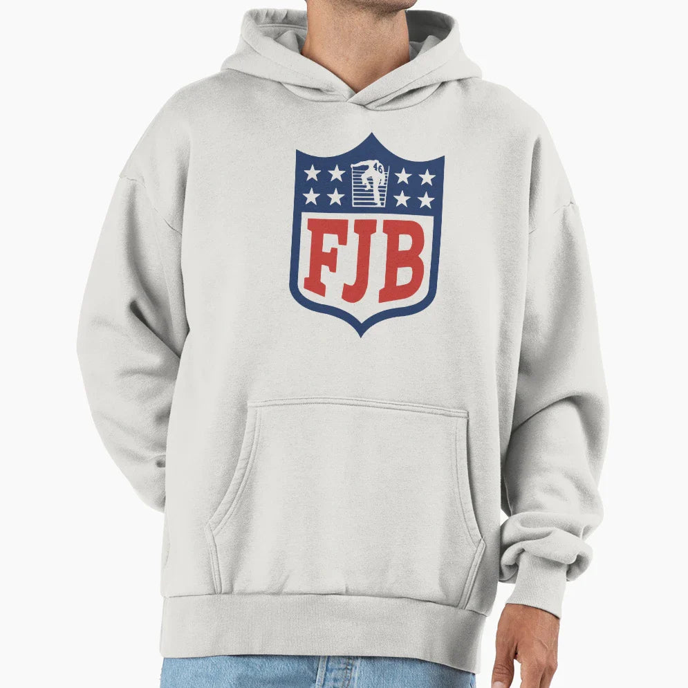 Fjb Sports Logo Hoodie - Fun Novelty Design Unisex
