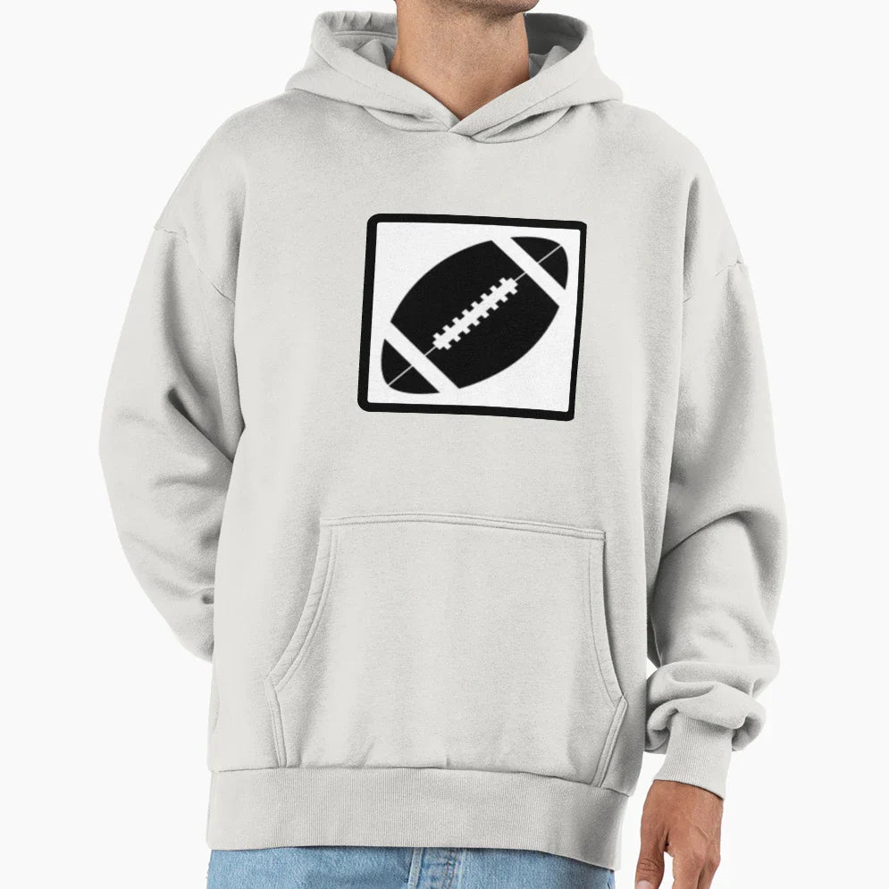 American Football Ball Hoodie - Aesthetic Graphic Men Women