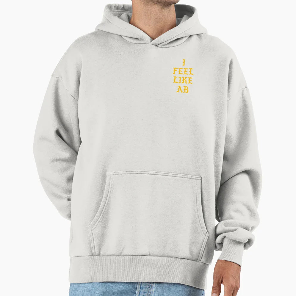 I Feel Like Ab Hoodie - Minimalist Print Men Women
