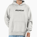 Sunday Hoodie - Minimalist Print Men Women